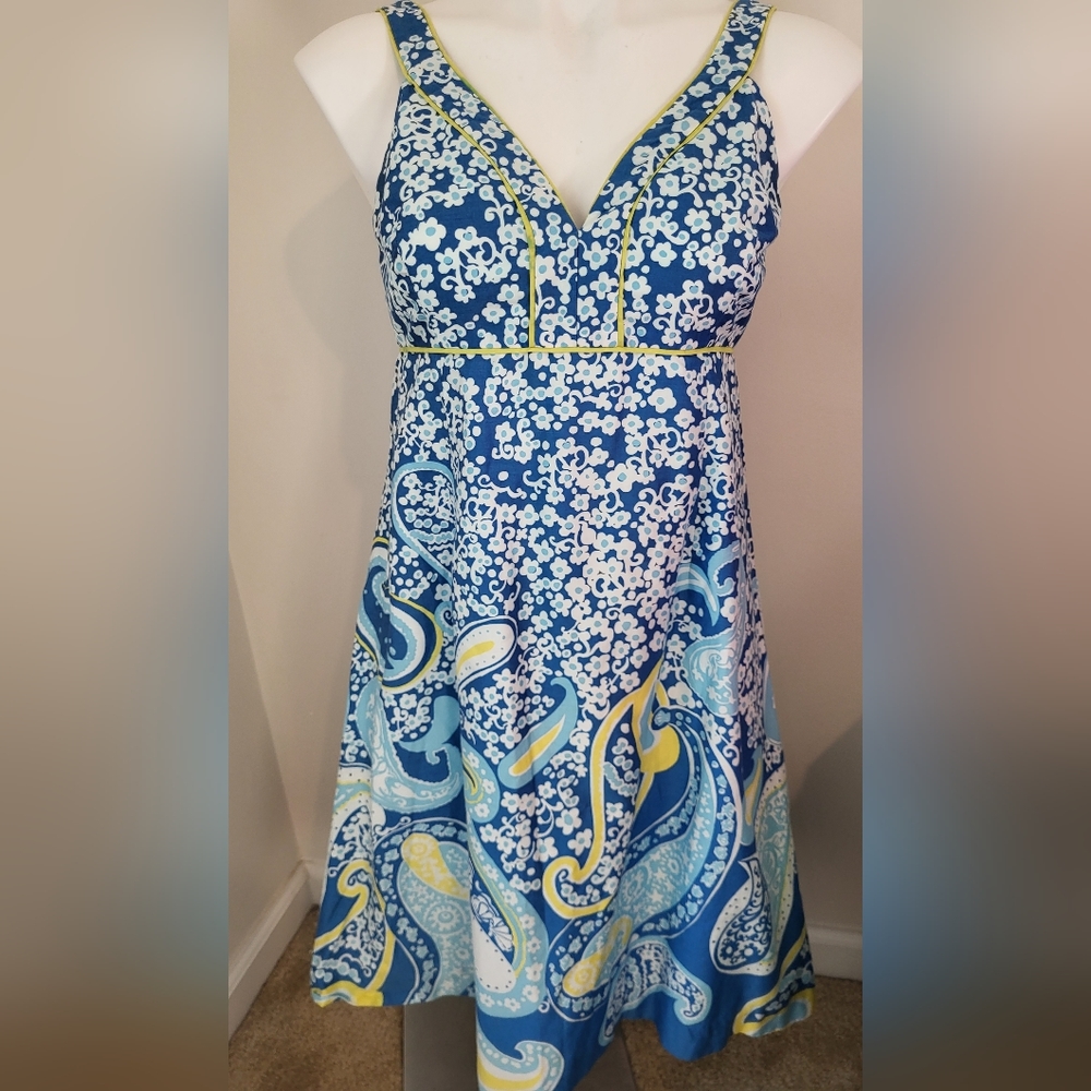 Lilly Pulitzer Dress Beautiful Paisley Print